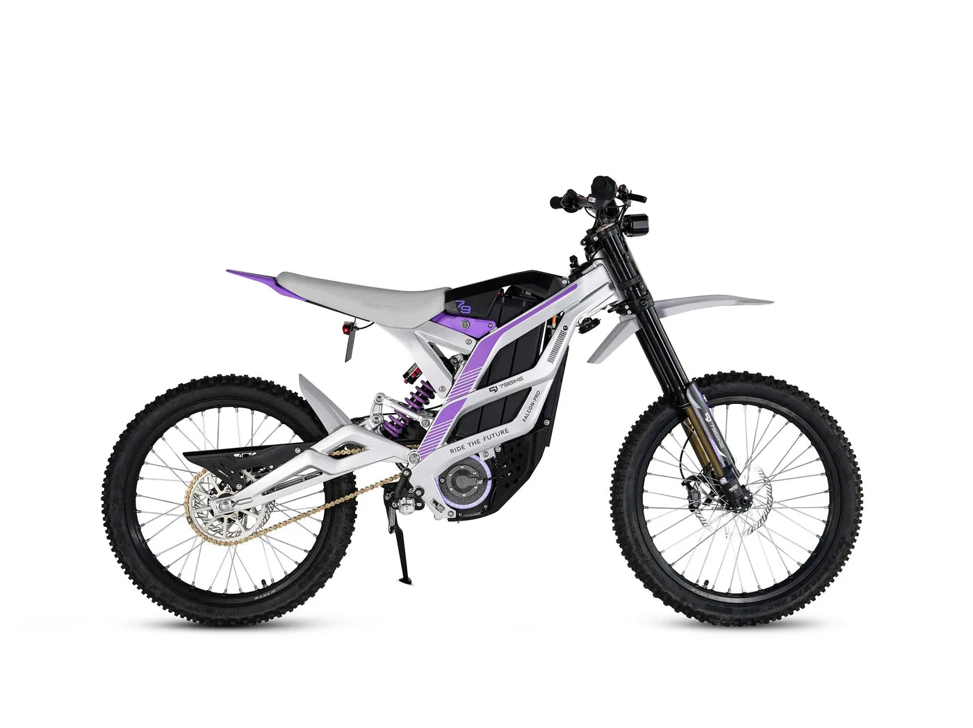 79Bike Falcon Pro Prata Lateral