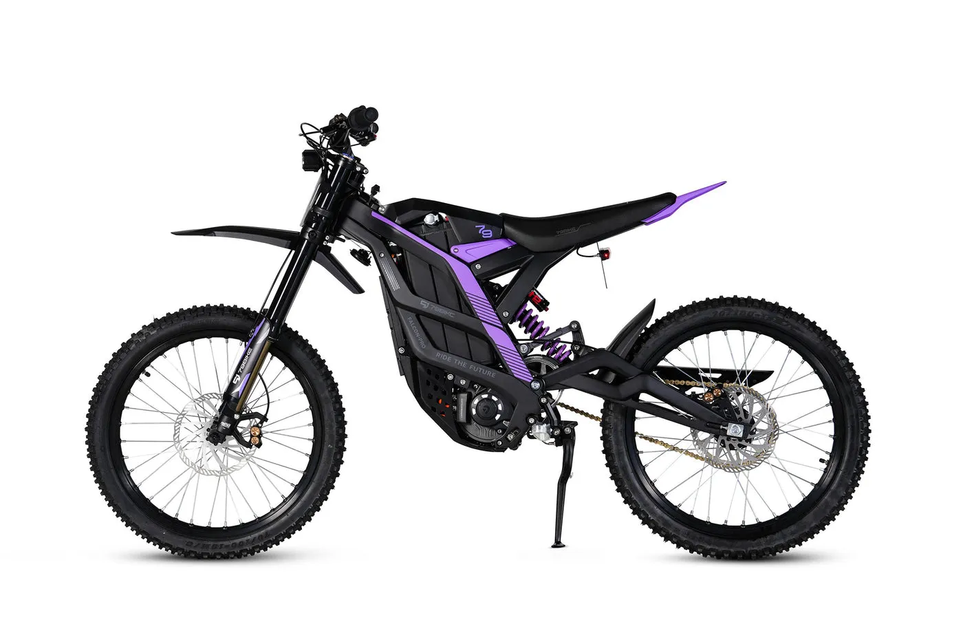 79Bike Falcon Pro Preta Lateral