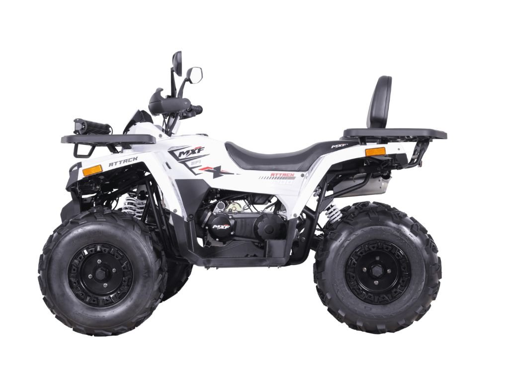 MXF Attack 200 Branco Lateral Direita